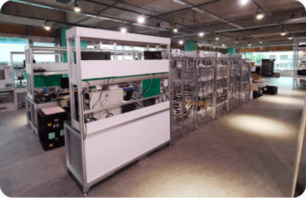 MegaTec R&D and Manufacturing Racks